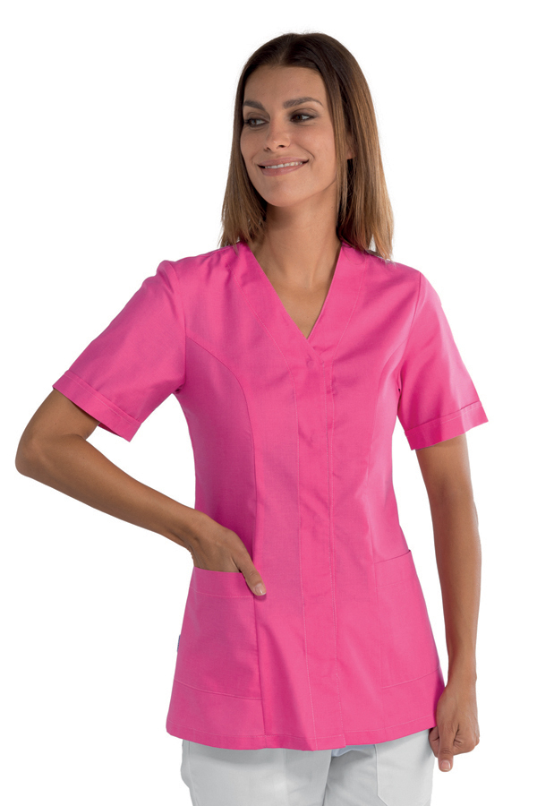 tenue medicale rose infirmière