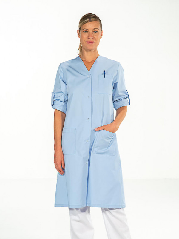 Blouse de Laboratoire Femmes Blouse Vêtements de Travail Uniformes Veste  Robe