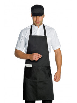 Tablier de service de cuisine professionnel noir 100% coton mixte serveur  restauration cuisine restaurant, VPSM21